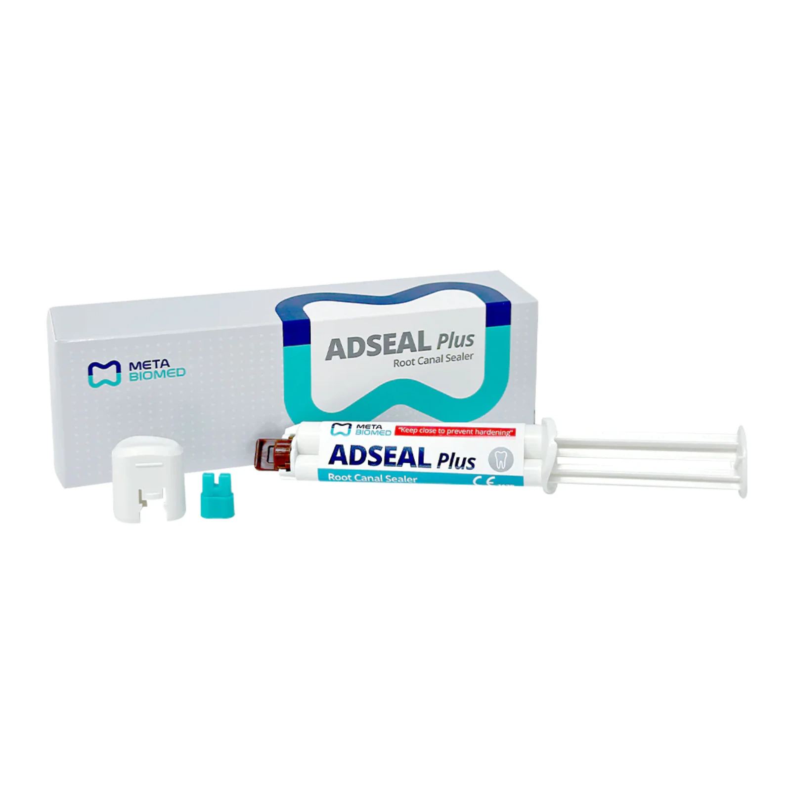 ADSEAL Plus Root Canal Sealer, 13.5g Dual Syringe (Meta Biomed)