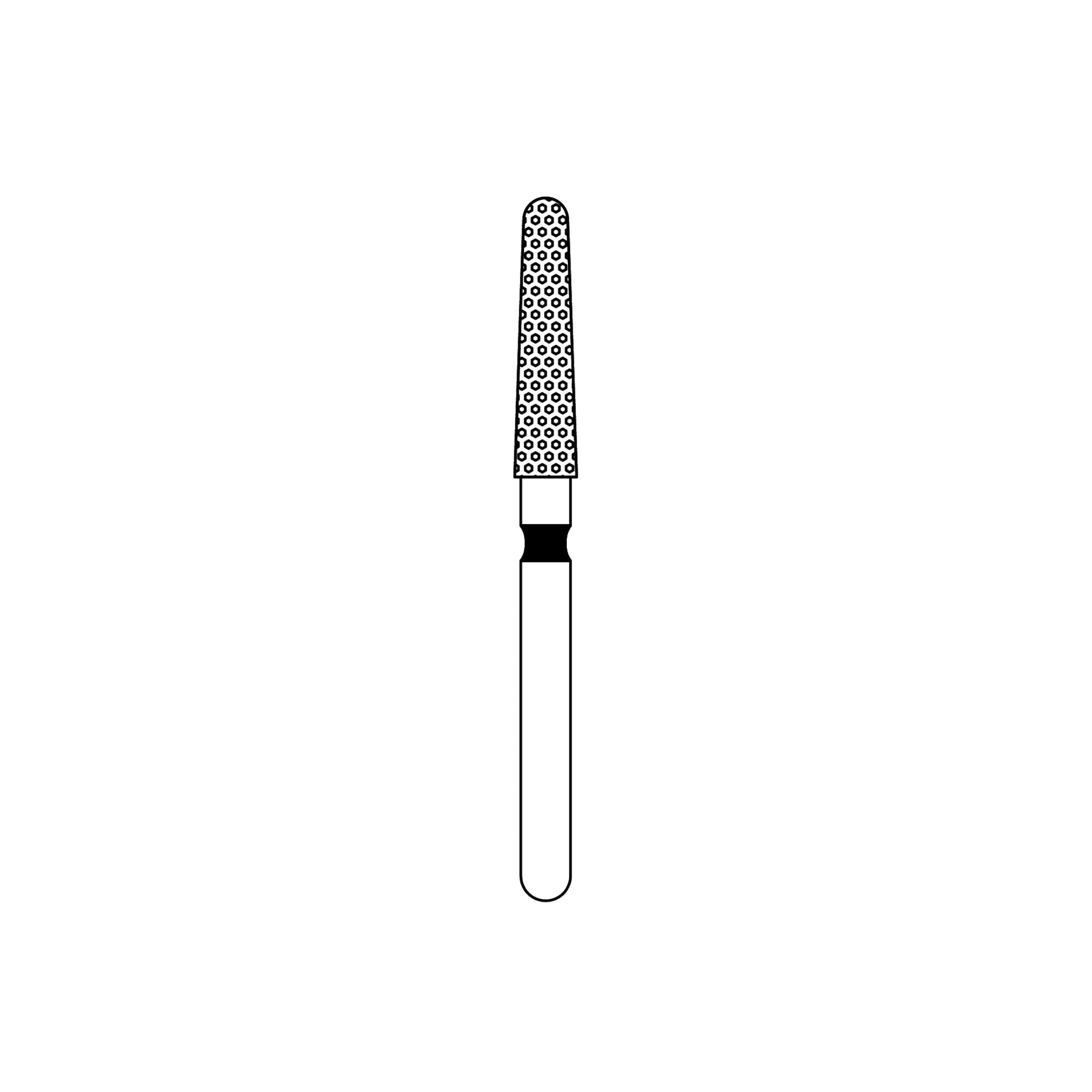 PRIVA Diamond Burs FG 856L-020XC, 5/Pk