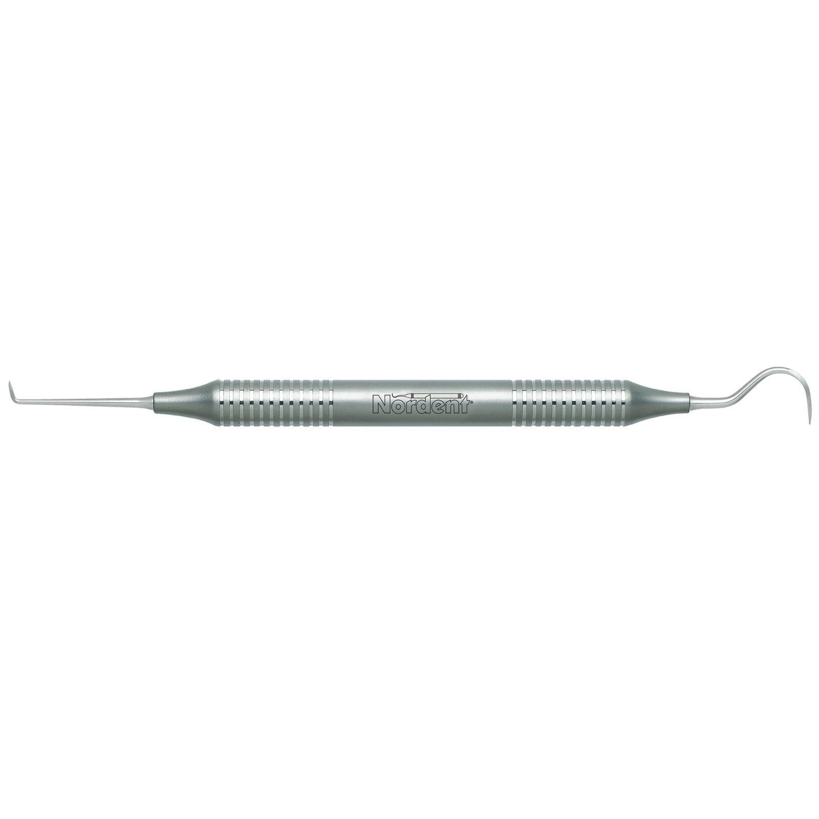 Nordent Classic Scaler DE Anterior Jaquette/Sickle Goldman Fox #21S-Towner #U15, DuraLite® Round Handle, 1 Each