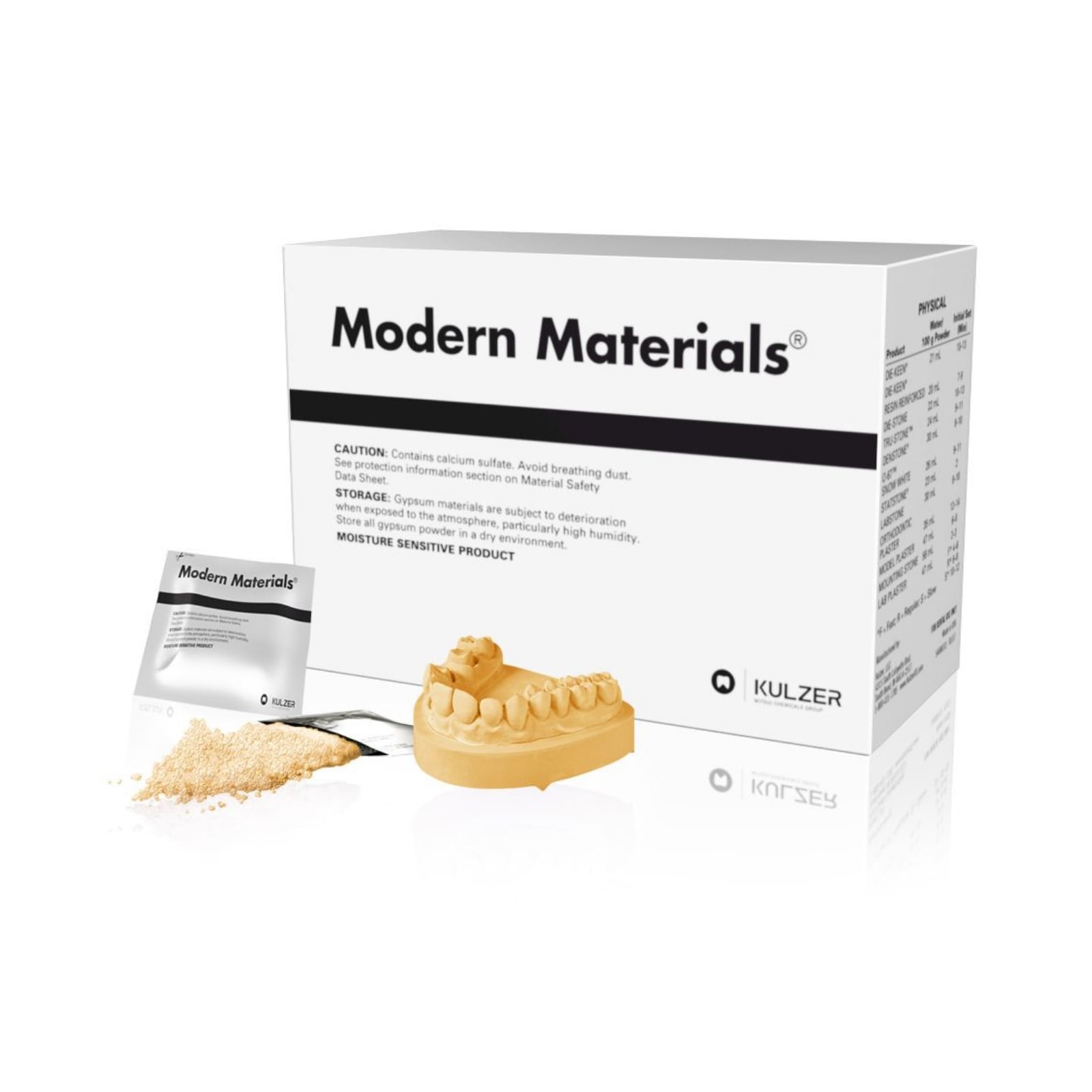 Kulzer Modern Materials Denstone Type III Golden Model Stone, 45 lb Carton, 50046185