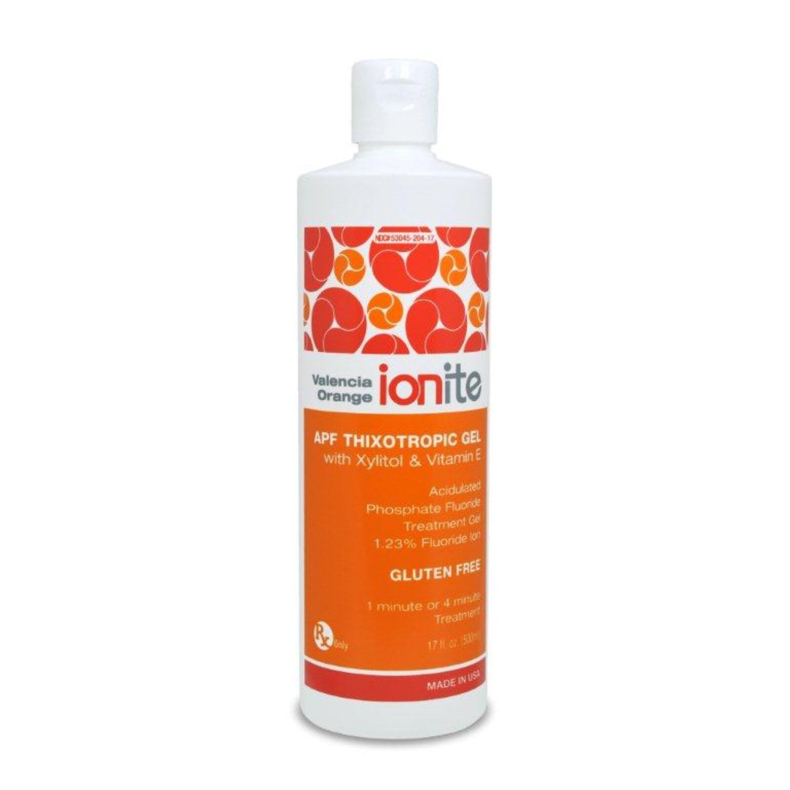 Medeco IONITE APF Gel 60 Second, 17 oz, Orange