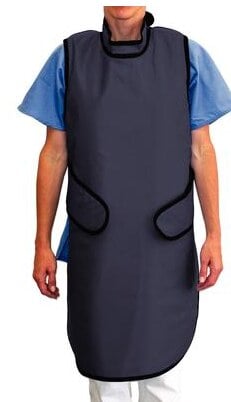 Kerr TotalCare Lead-Free Operator X-Ray Apron, 0.5 mm, Charcoal, 31392