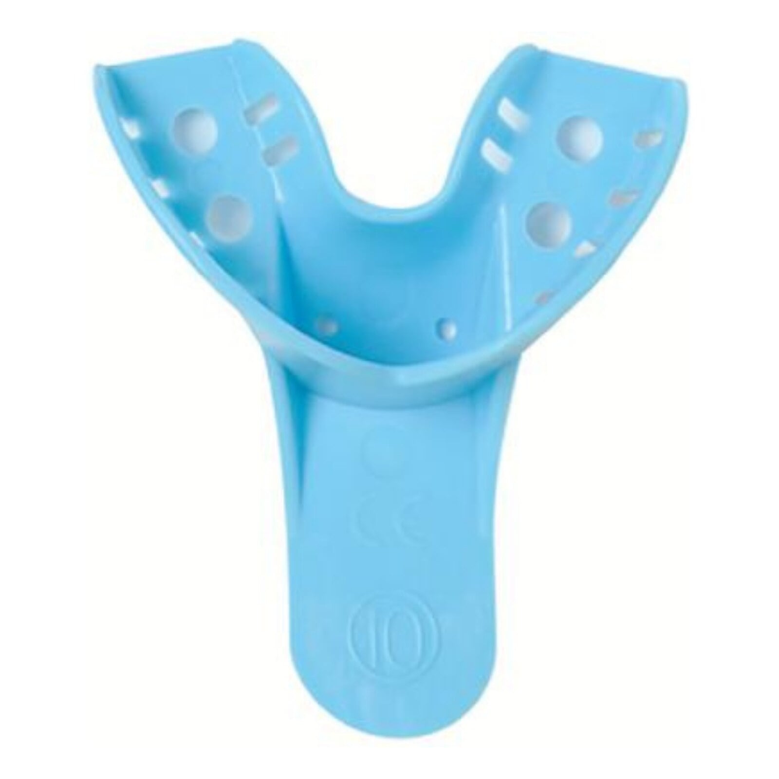 The Essentials Disposable Impression Trays #10 Anterior Lower, 12/Pk x 10/Cs (120 Trays), 3D Dental