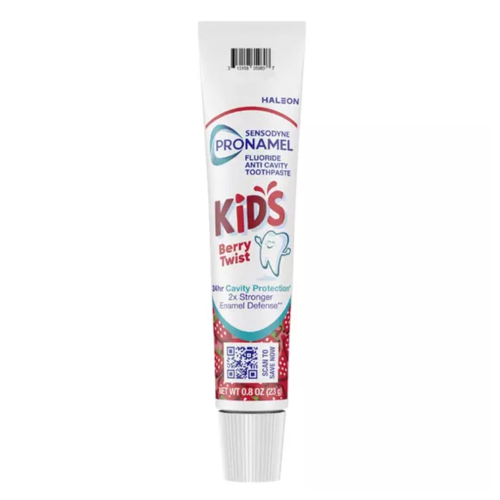 Sensodyne Pronamel Kids Toothpaste, Berry Twist, 0.8 oz Tube, 50/Case