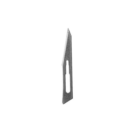 Hu-Friedy #11 Sterile Stainless Steel Surgical Scalpel Blades, 100/Box, 40-811
