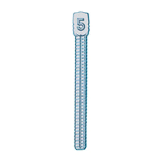 ParaPost Titanium Temporary Posts, Size 6 (0.060"/1.50mm), Black, Parallel-Sided with Venting Channel, 20/Pk, P46-6