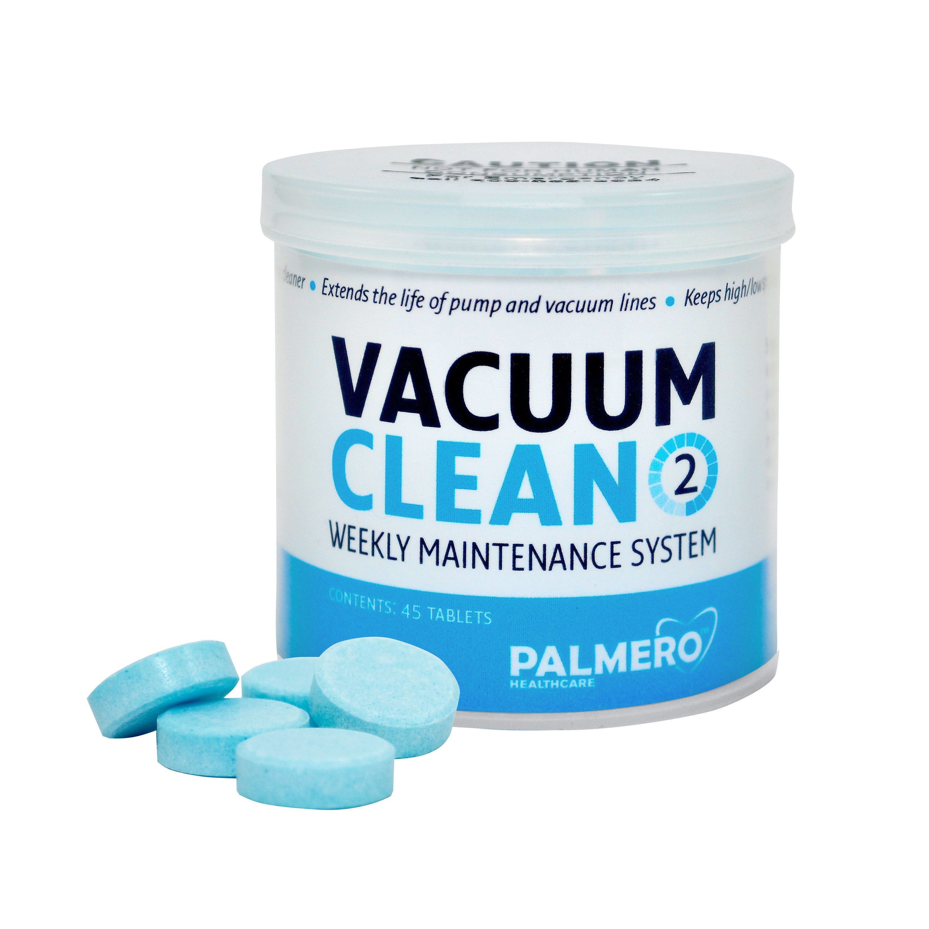 Hu-Friedy Vacuum Clean Tablets, 45 per Bottle