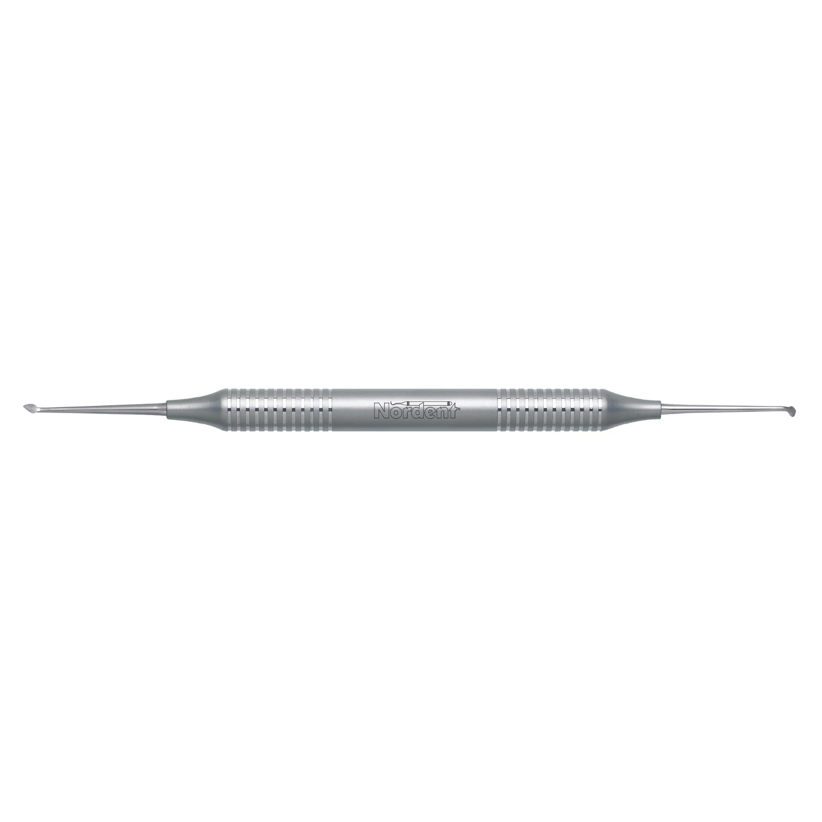 #2 Cleoid Discoid Carver DURALite Round Handle Double-End, 2.4mm Blade Width, CACD2-RND