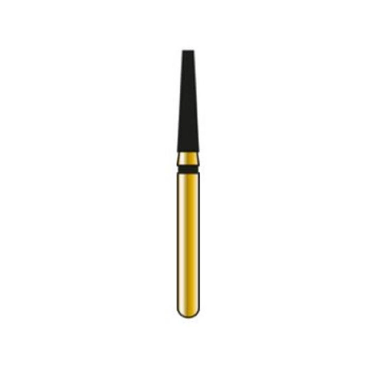 Alpen Multilayer Diamond Bur FG 847-018, Supercoarse Grit, Flat End Taper, 5/Pk