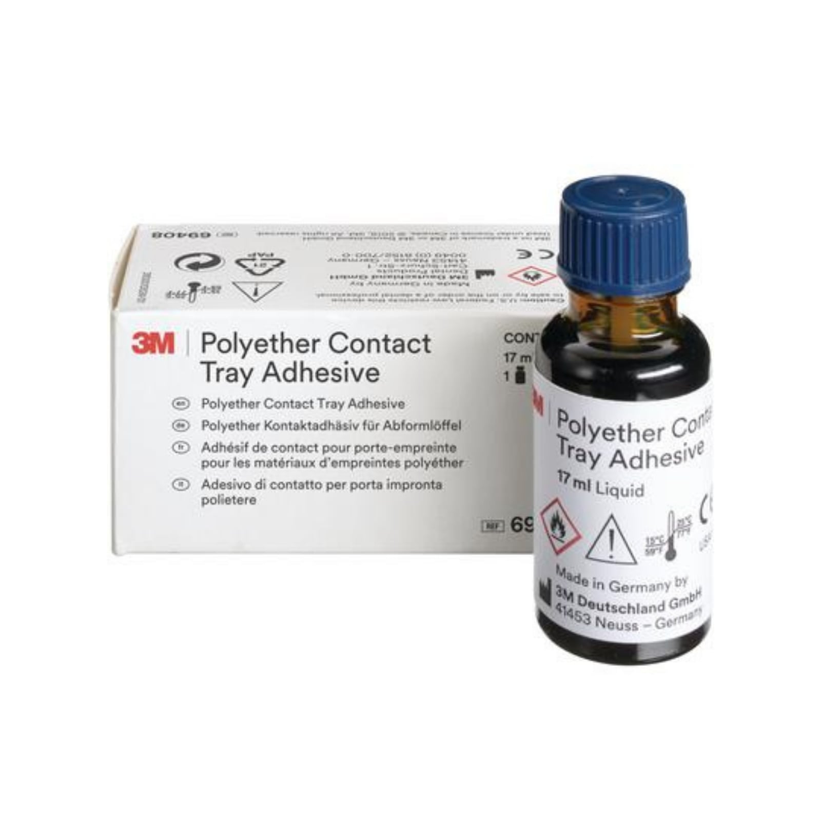 3M Polyether Contact Tray Adhesive, 17mL Bottle, 69408