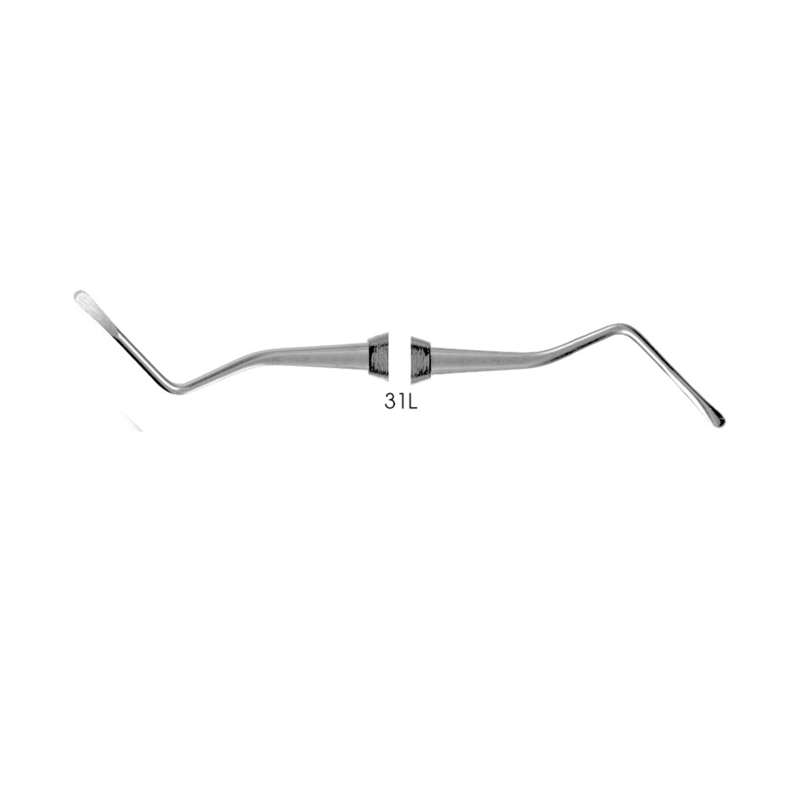 Quala Excavator DE #31L Endo, Stainless Steel Dental Instrument