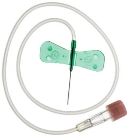 Surflo Winged Infusion Set, 23 Gauge x 3/4" Needle, 12" Tubing, 50/Box, SV23BLK