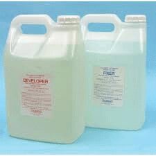 Automatic X-Ray Developer & Fixer Solution, Premixed, 2.5 Gallon Containers, 2/Case