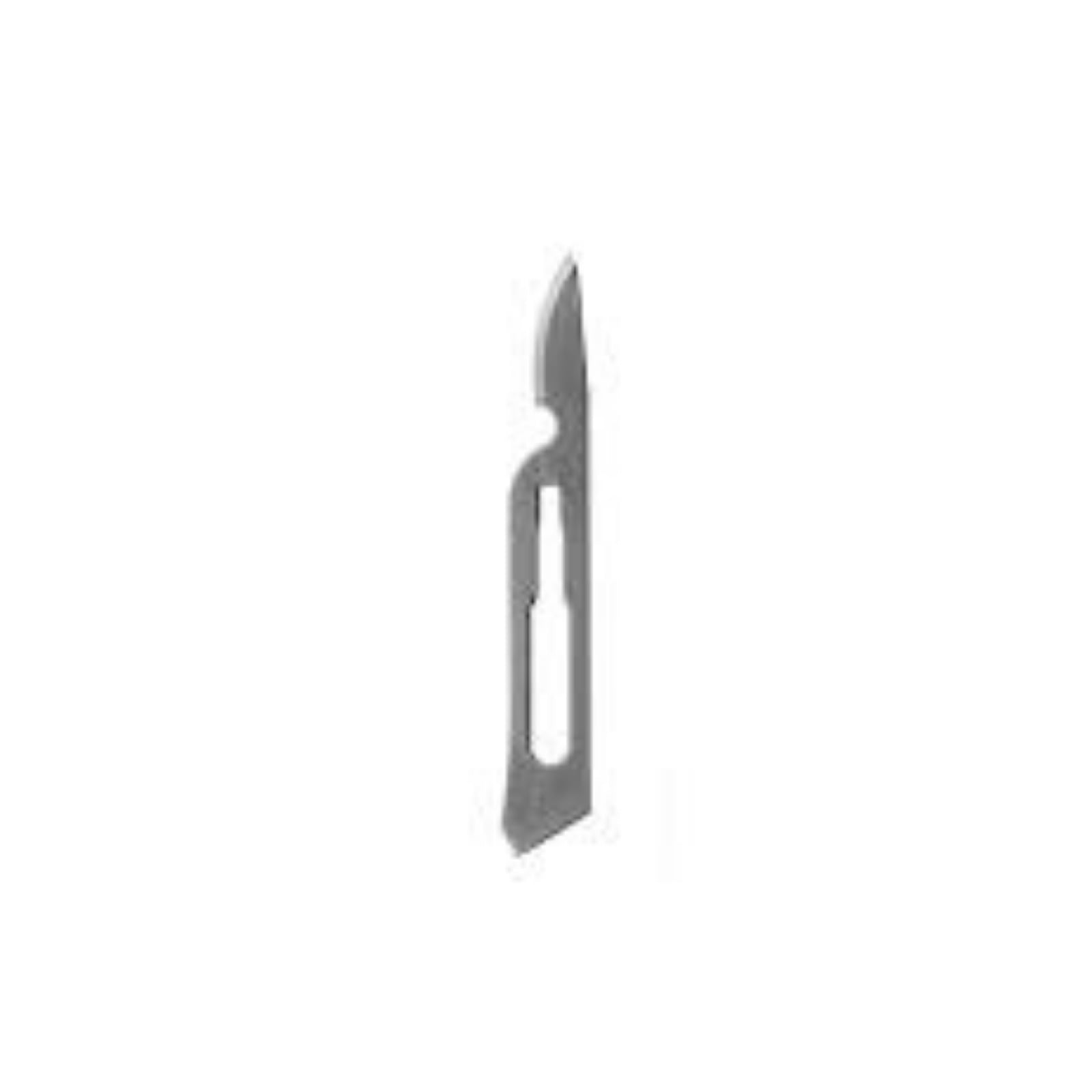 Hu-Friedy #15C Sterile Stainless Steel Surgical Scalpel Blade, Box of 100, 40-815C