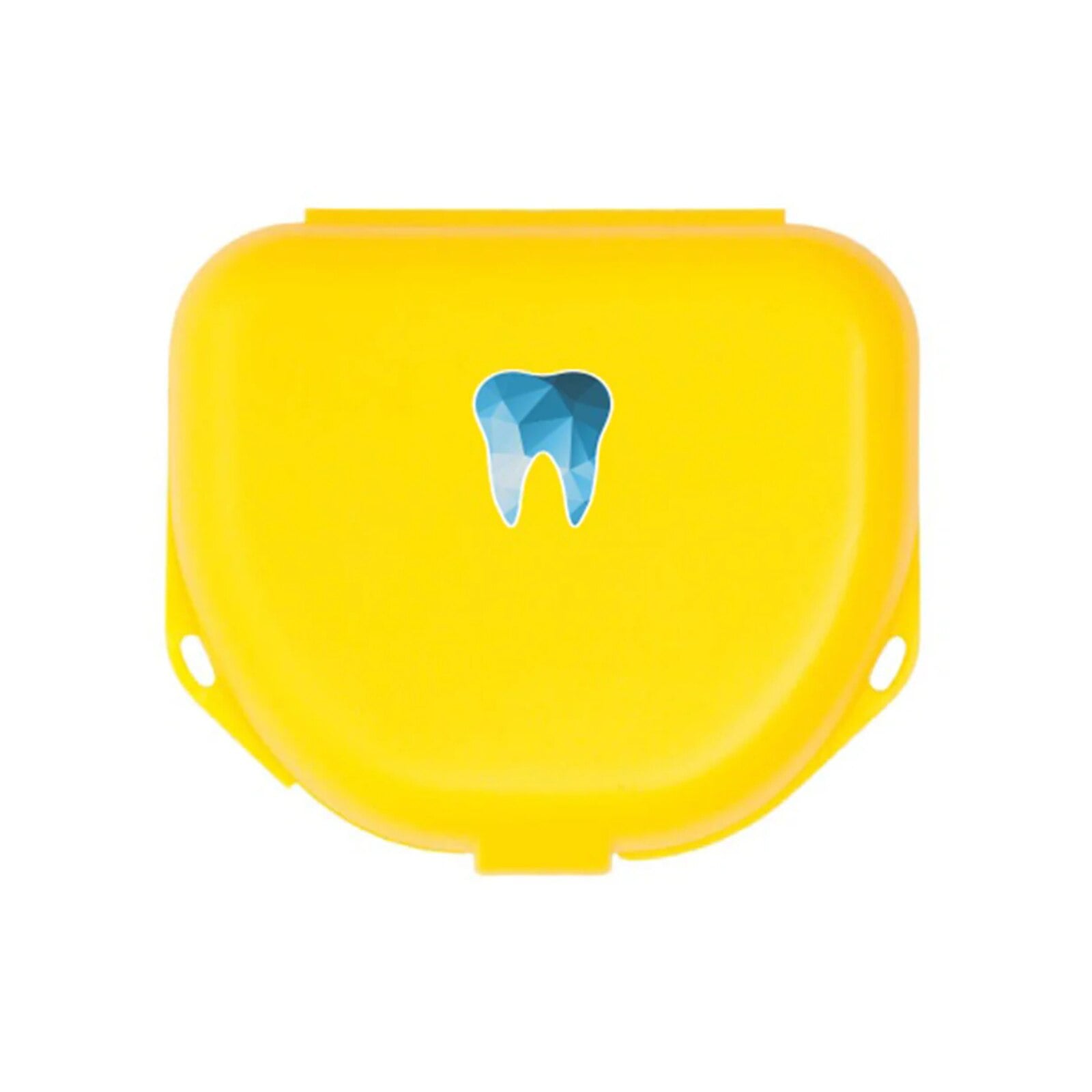 Zirc Imprinted Retainer Box, 1-1/2" Deep, Neon Yellow, 144/Pkg, 25V550O