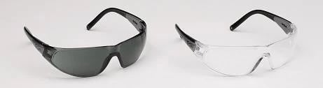 ProVision Contour Wraps Eyewear, Black Frame/Grey Lens