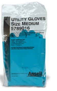Ansell Latex/Nitrile Blend Utility Gloves, Reusable, Flock-lined, Blue, X-Large, 12 Pairs/Box, 01KEZKNKSX8J6M5MZMY59E6A9B