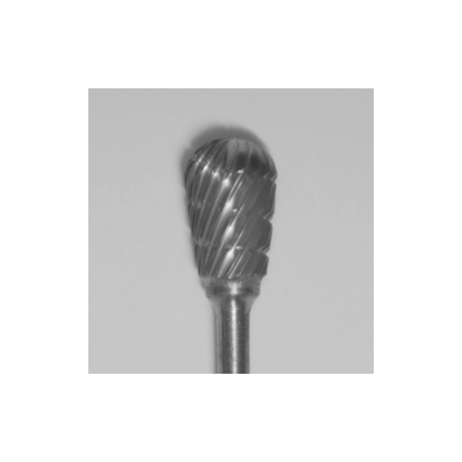 Abbott-Robinson 53A Pear Diamond Cut Tungsten Carbide HP Bur, Fine Cut, Single
