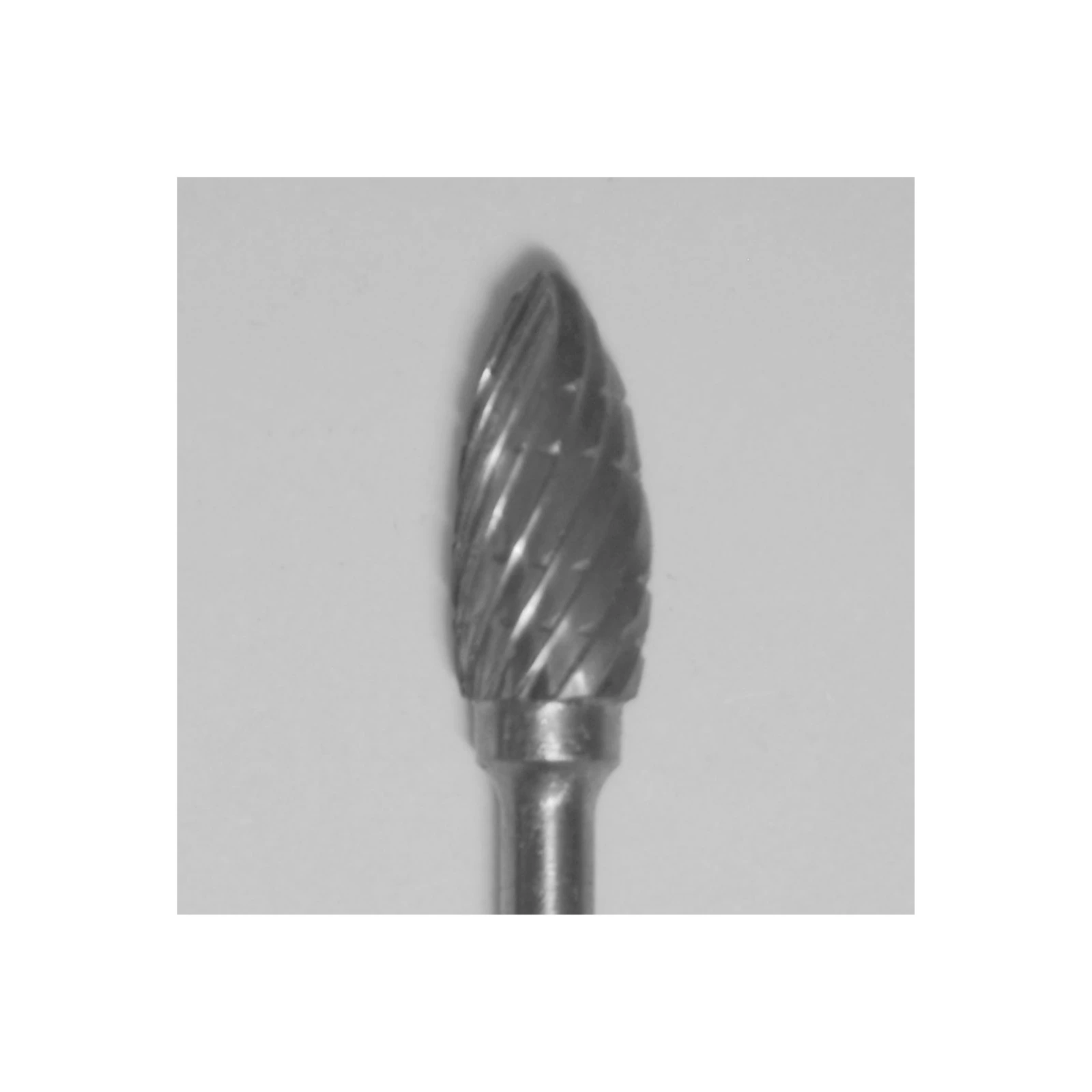 Buffalo Dental Carbide Lab Bur HP Diamond Cut Coarse 51A Small Flame, 3/32" Shank, Single Bur
