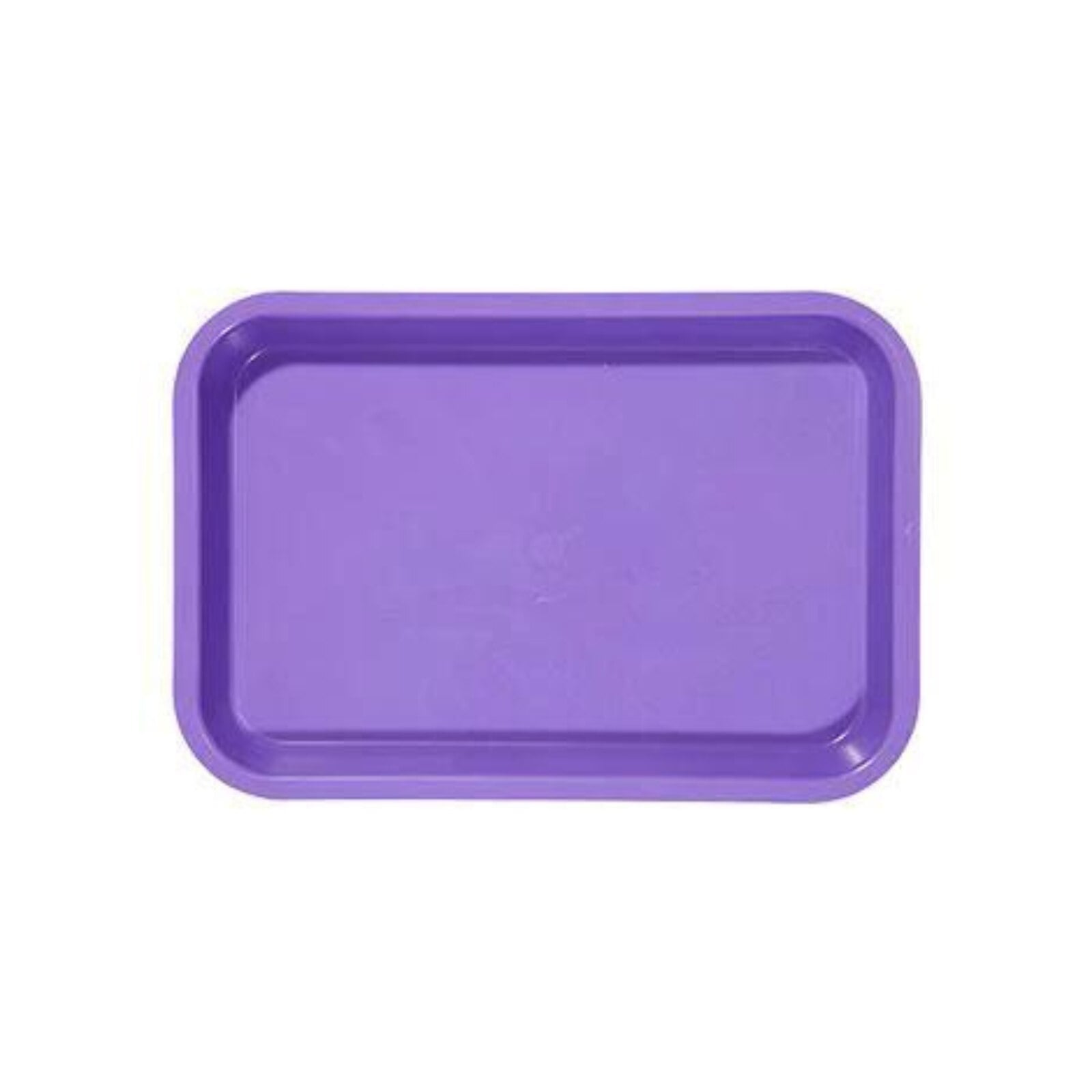 Plasdent Set-Up Plastic Flat Tray, Size E, Neon Purple, 1/Pk, 300EF-10N