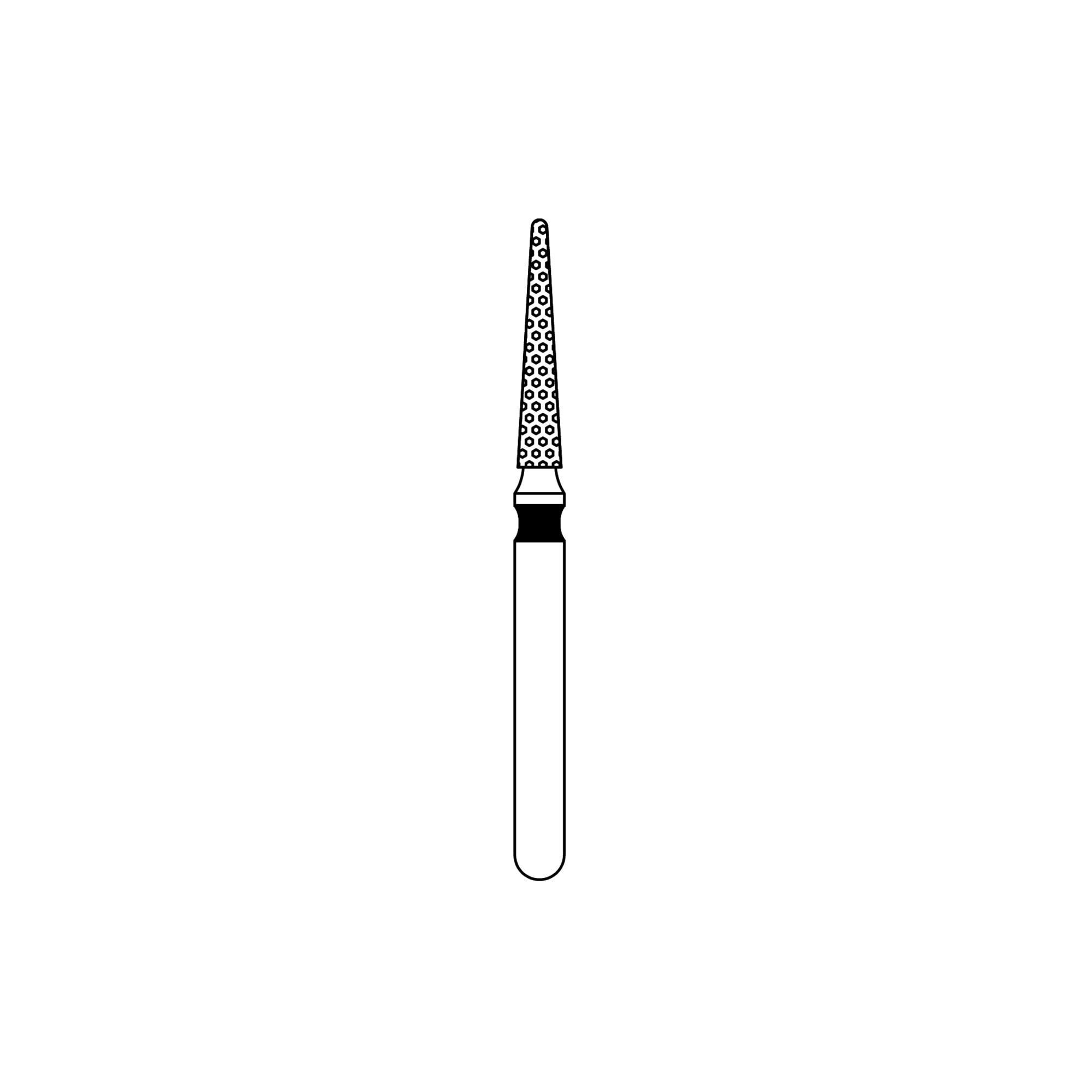 PRIVA Diamond Burs FG 858-014XC, 5/Pk