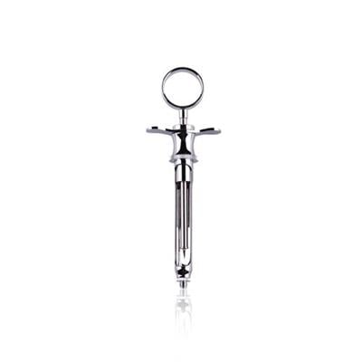 Vista Apex Aspirating Syringe, Astra Style, 1.8 cc Cartridge, Chrome, Autoclavable, 1/Each, #107001