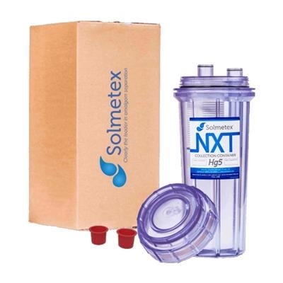 Solmetex NXT Hg5 Amalgam Separator Replacement Container, NXT-Hg5-001RPL