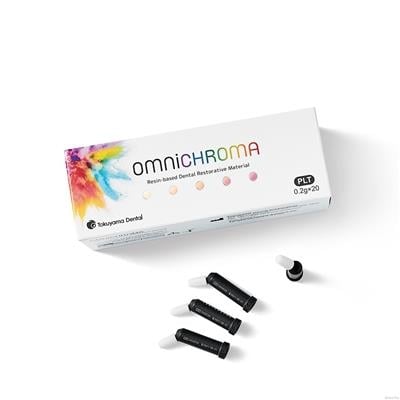 Tokuyama Omnichroma Blocker Universal PLT, Resin-Based Composite, Light-Cure, 0.2g, 20/Pack, 10127