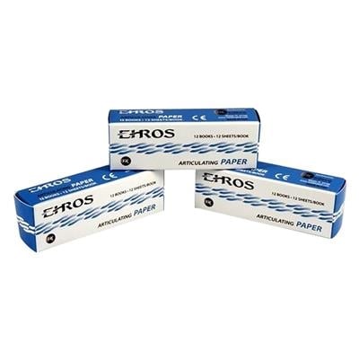 Ehros Articulating Paper XX-Thin (32 Microns) Blue, 144 Sheets/Box, 16-00004