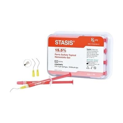 Stasis 15.5% Ferric Sulfate Gel Syringe, 4/Pack, 13116