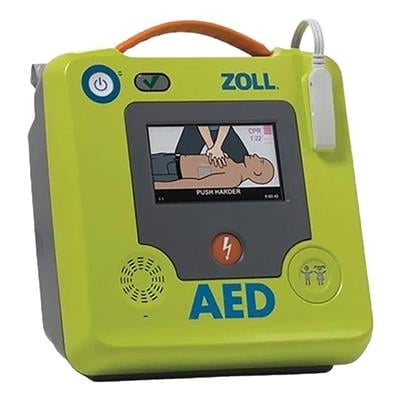 ZOLL AED 3 Semi-Automatic Defibrillator with CPR Uni-Padz, 8511-001101-01