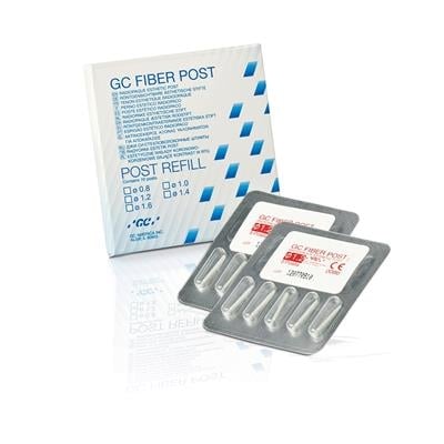 GC Fiber Post Refill, 1.0mm Diameter, 10/Box