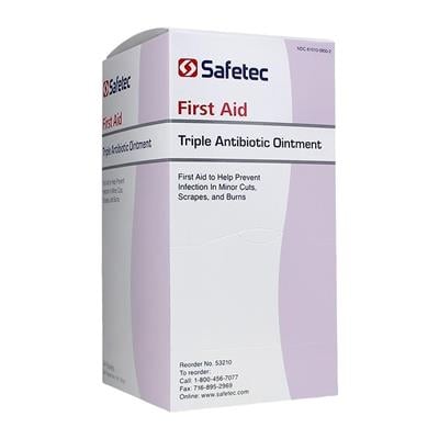 Triple Antibiotic Ointment Foil Packets, 0.9 g, 144/Box