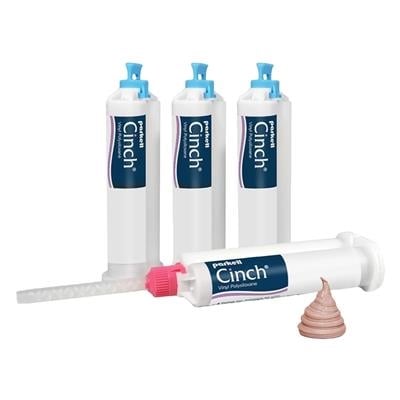 Cinch Light VPS Impression Material, Light Body, Regular Set, 50 mL Cartridges, 4/Pack, S460S