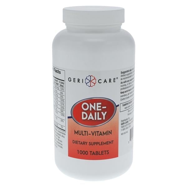 Geri-Care One-Daily Adult Supplement Tablets, 1000/Bottle, 01KEZKNNWX7ENCQ17HMDMATNBH