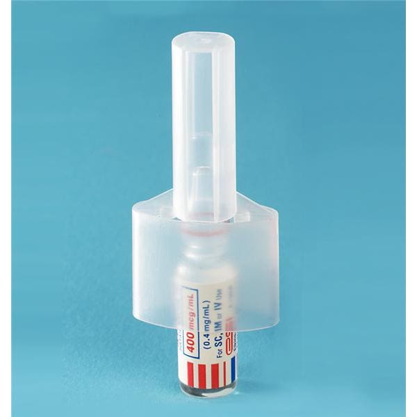 Ampule Breaker, Polypropylene, Clear, 2-1/16" x 1-1/4"