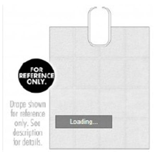 Ace Surgical Patient Drape, 40 in x 48 in, White, Tissue/Poly Back, 3-Ply, Tie-on Strings, Non-Sterile, Disposable, 12/Pack, 01KEZKNHNJ0X6501HKXSS6ZY12