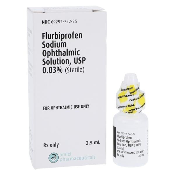 Flurbiprofen Sodium Ophthalmic Solution 0.03%, 2.5mL Bottle, 01KEZKNT0WH1BCR16ZF3BN8ED0
