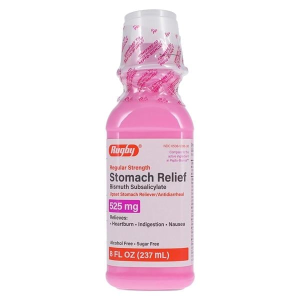 Pink Bismuth Oral Suspension 262mg 8oz/Bottle, 01KEZKNP0A2A5N34AR9XERTQSQ