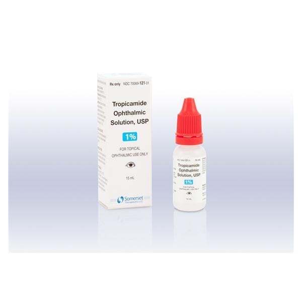 Tropicamide Ophthalmic Solution 1% Bottle 15mL Each, 01KEZKNNYTP1FN7FV36NJ7R820
