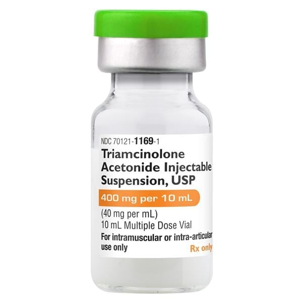 Triamcinolone Acetonide Injection 40mg/mL MDV, Each, 01KEZKNP7KHXXTX851ZW2WWD62