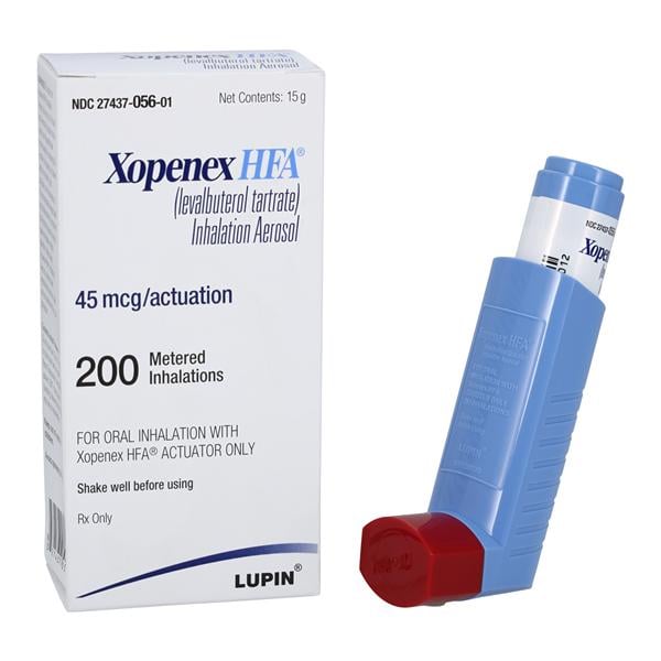 Xopenex HFA Inhalation Aerosol 45mcg Inhaler 15gm Each, 01KEZKNQ4JAG55JVRKJJZKNBGS