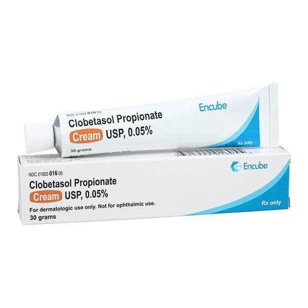 Clobetasol Propionate Topical Cream 0.05%, 30gm Tube, 01KEZKNNRF4E9P4E9JPZCP3YQZ