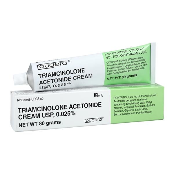 Triamcinolone Acetonide Topical Cream 0.025%, 80g Tube, 01KEZKNNKMD834XTN6NMGKFTAR