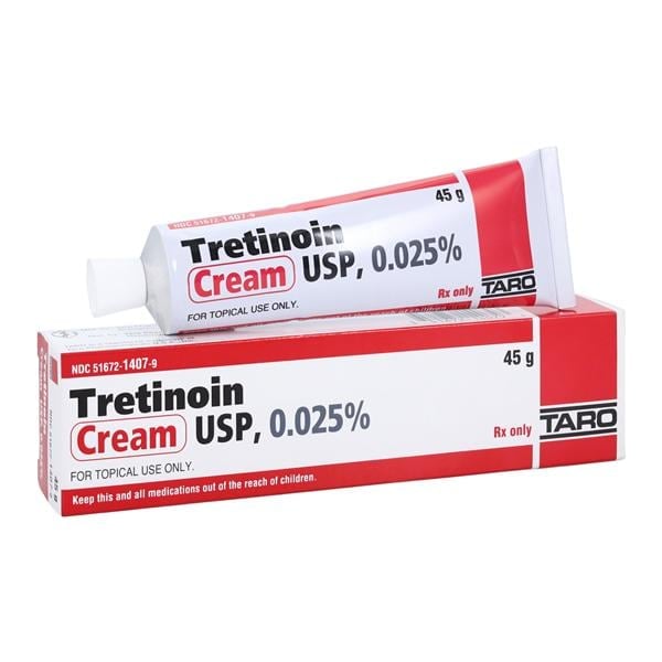 Tretinoin Topical Cream 0.025% Tube 45gm Each, 01KEZKNP8E3GGJH5JW01YHQB8H