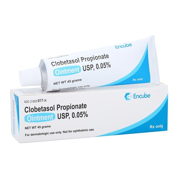 Clobetasol Propionate Topical Ointment 0.05% Tube 45gm Each, 01KEZKNNJ26AM1G23WBE88TDSC