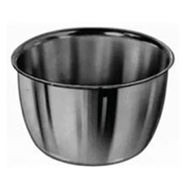 Iodine Cup Round Stainless Steel Silver 6oz, 3-5/16" x 2", 01KEZKNKMGSYHZF1CRR562ZEEV