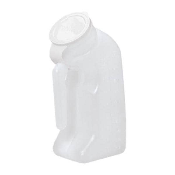 Graham-Field Patient Urinal Disposable with Translucent Lid, 1 Quart