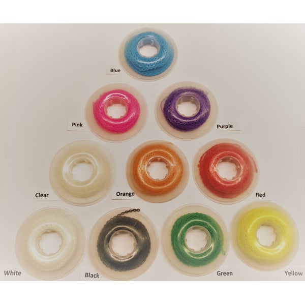 TOL Orthodontic Power Chain Short, 15 ft Spool, Orange, Single Spool