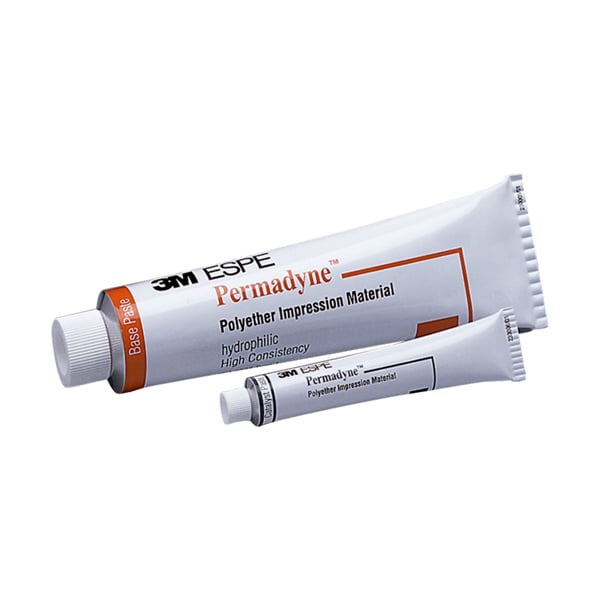 Permadyne Heavy Body Polyether Impression Material Refill, 1/Pk, 2 x 120 ml Base + 2 x 15 ml Catalyst + 1 Mix Pad